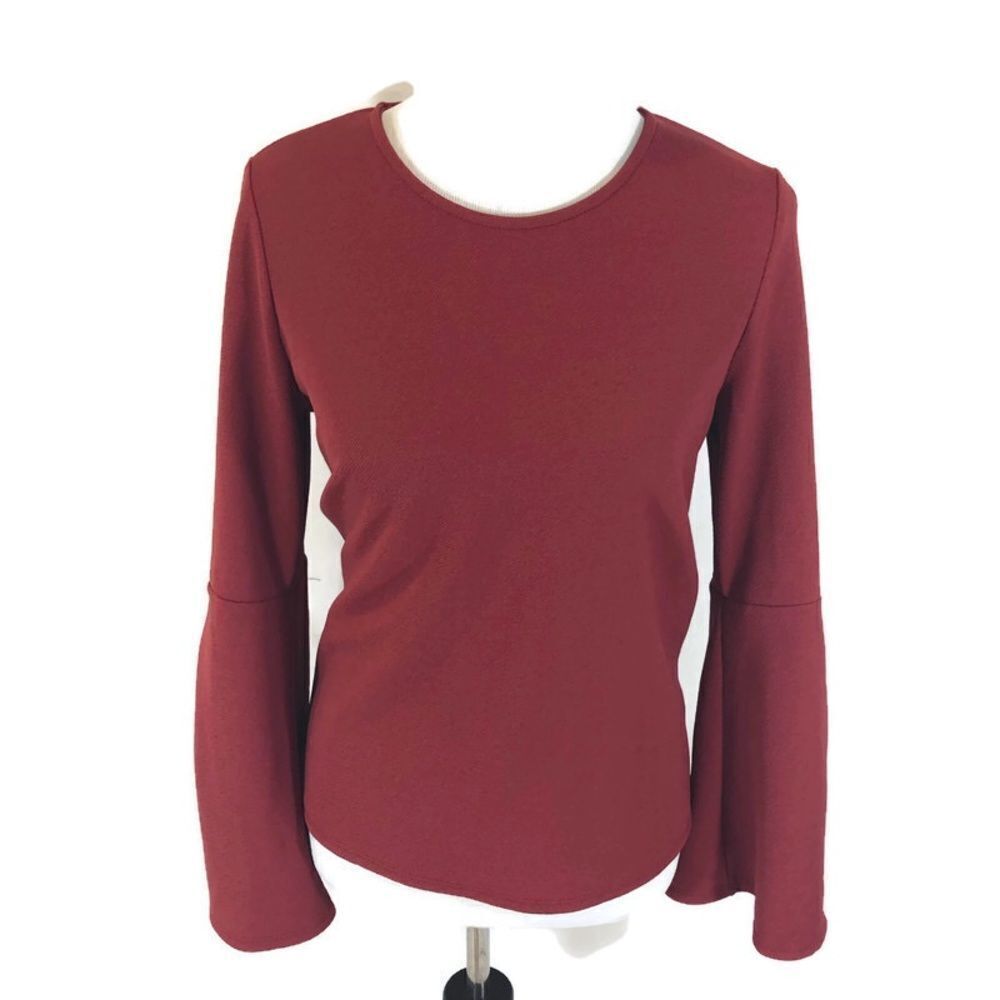 Bar III Long Bell Sleeved Blouse‎ Size Large